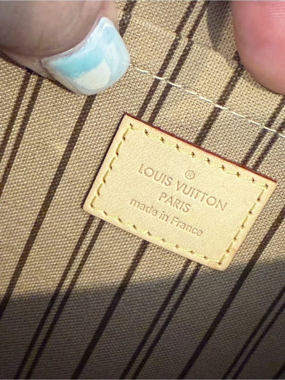 Louis Vuitton Monogram Neverfull Pouch